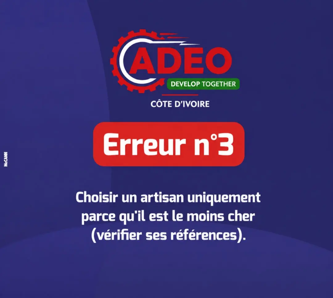 Choisir l'artisan le moins cher
